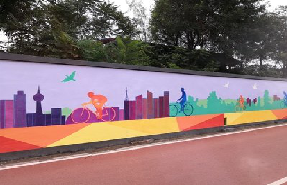 盐源墙体彩绘-围墙