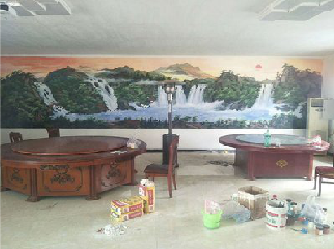 盐源墙绘-写实风景