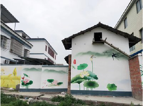 盐源室外墙绘-从选材到保养。