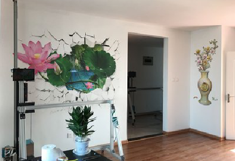 盐源墙体彩绘相比墙纸的优势。