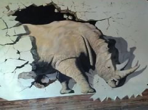 盐源在墙绘中，如何绘制3D效果？