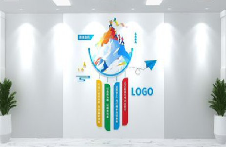 盐源公司企业形象墙的工艺材料有哪些？