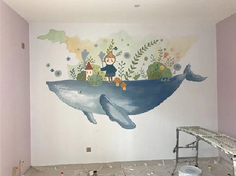 盐源手绘墙的特点及优势。